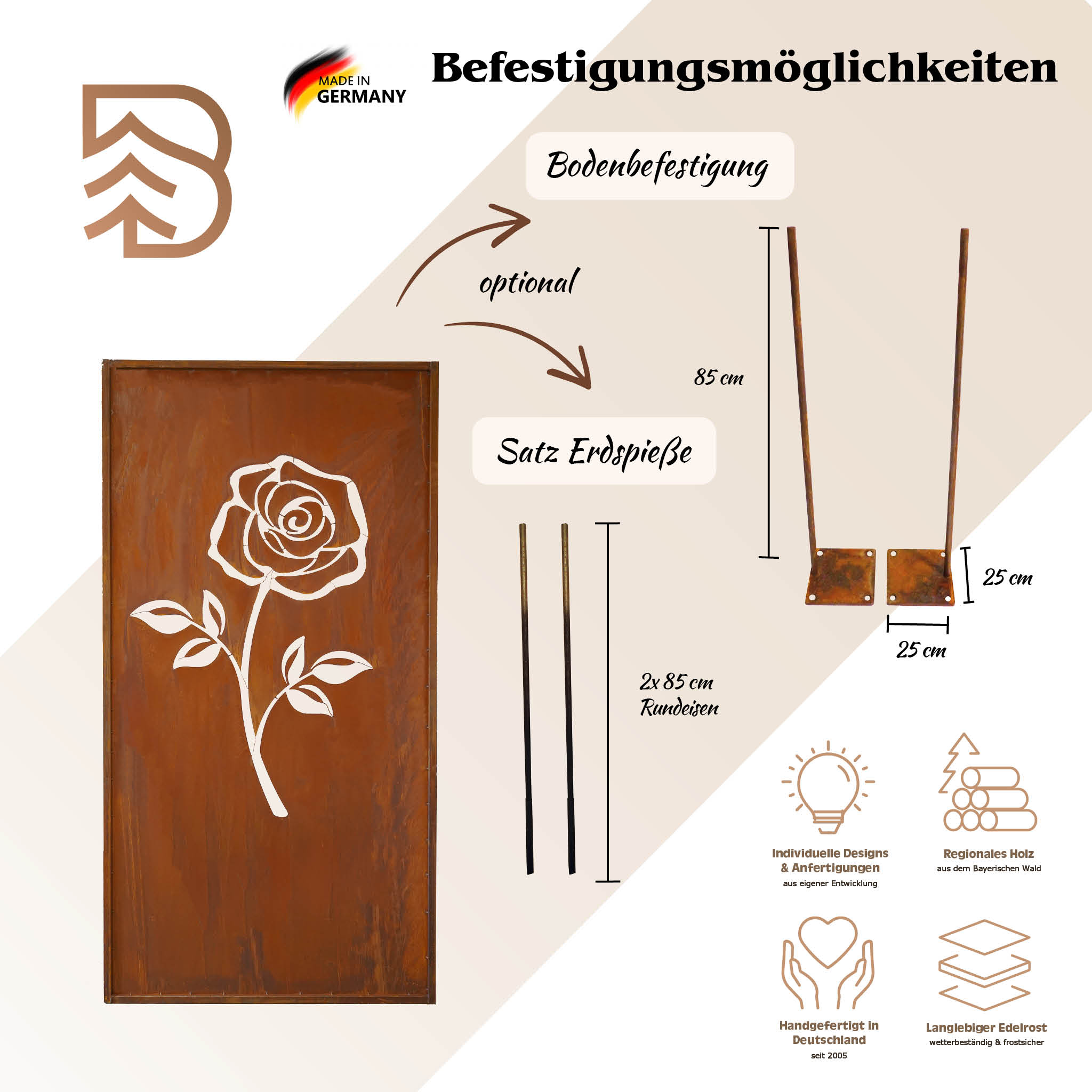 Parawand -Rose- – Bild 3