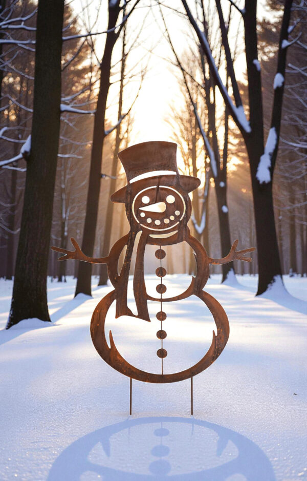 Schneemann -Mario- zum Stecken