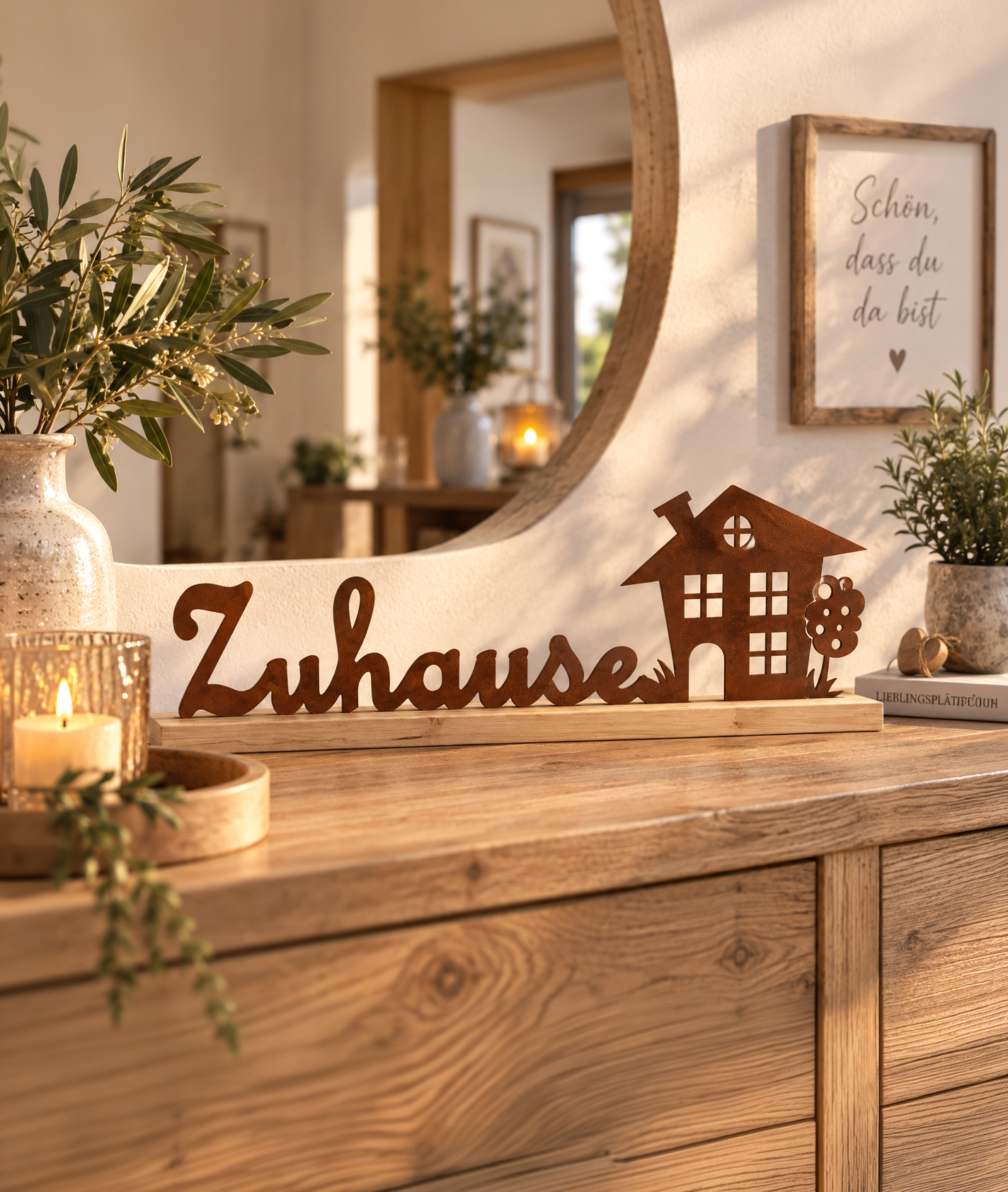 Schriftzug -Zuhause-