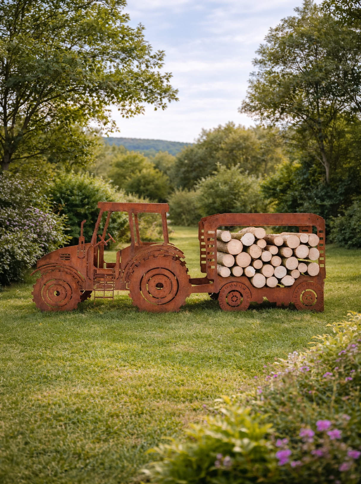 Traktor mit Anhänger 1600